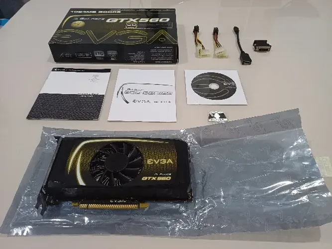 Placa de Vídeo EVGA GeForce GTX 560 SC