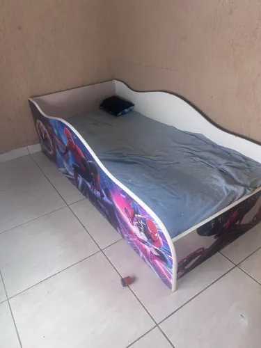 Cama infantil homem aranha