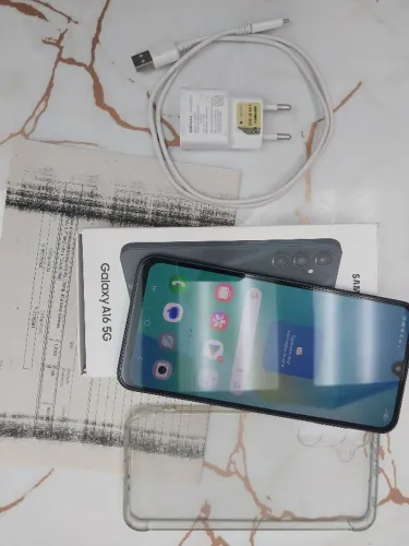 Smartphone Celular Samsung Galaxy A16 preto 5G Câm Tripla 50MP Bateria 5000mAh caixa nota
