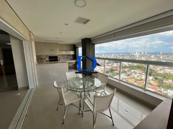 Apartamento de luxo no Setor Marista: 4 quartos, 4 suítes, 4 salas, 6 banheiros, 3 vagas,