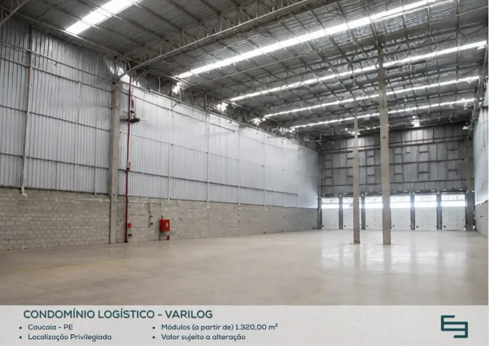 Galpão para alugar em Caucaia/CE com 1.320,00 m² em condomínio logístico