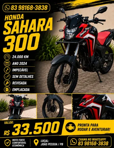 Vendo Honda Sahara 2024