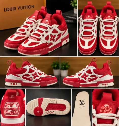 Tênis Feminino Estilo Louis Vuitton LV 38
