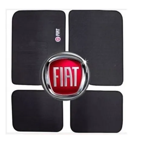 Jogo de Tapete Automotivo Universal 4 peças Fiat mzytb ssdvg
