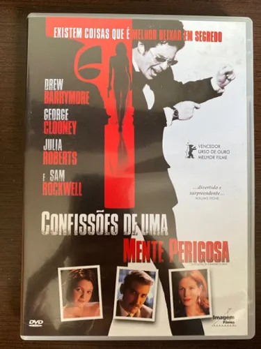 DVD Confissões de uma mente perigosa