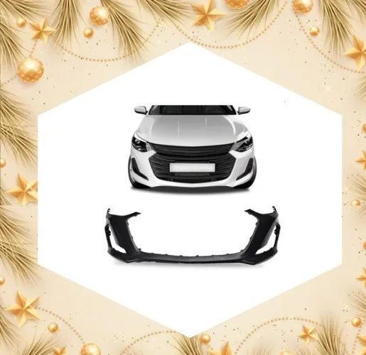 Para-Choque Dianteiro Chevrolet Onix Preto R2A Ano:2020 Até 2022