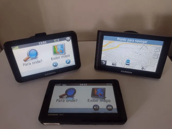 GPS Garmin zerado e atualizado