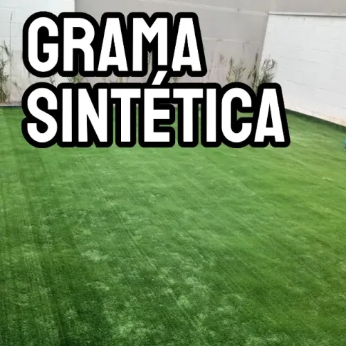 Grama sintetica - 20mm - area externa