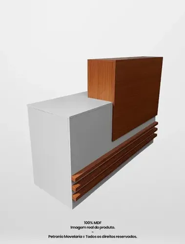 balcão live ripado branco 