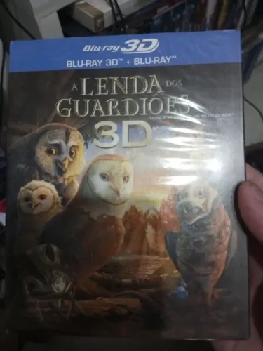 Blu Ray 3D + Blu Ray a lenda dos guardiões lacrado