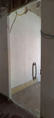 Porta de blindex 120x250