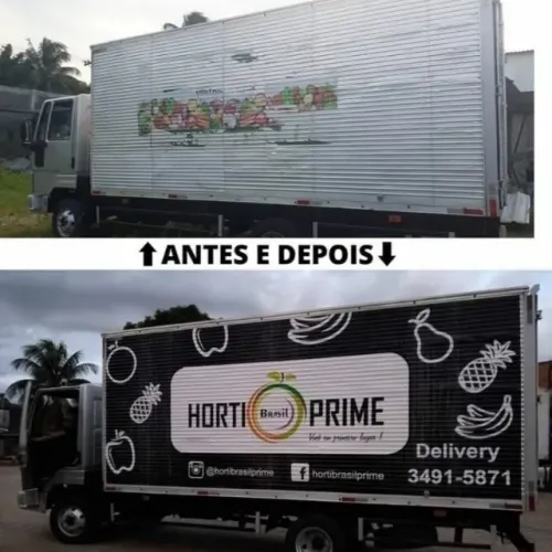 Envelopamento, Plotagem Caminhões e Carros