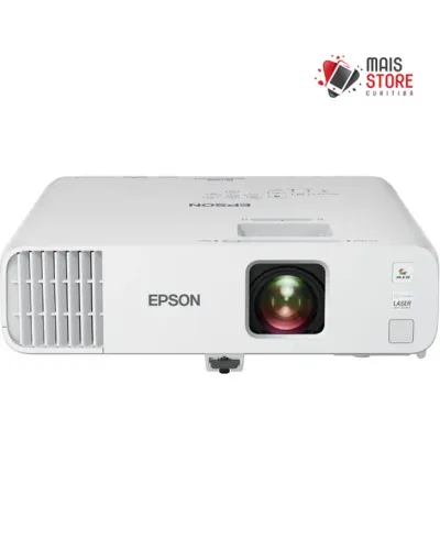Projetor Laser Epson Powerlite L260F 1080P 3LCD 4600 Lumens Wifi - Branco (Novo/Lacrado