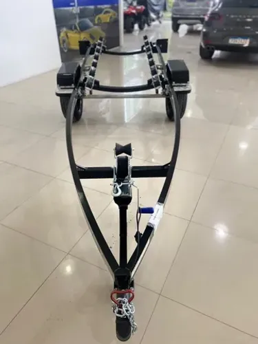 CARRETA PARA JET SKI FREE HOBBY EM ALUMÍNIO 2025 OKM, Berços em Roldanas Parcelamos 36x