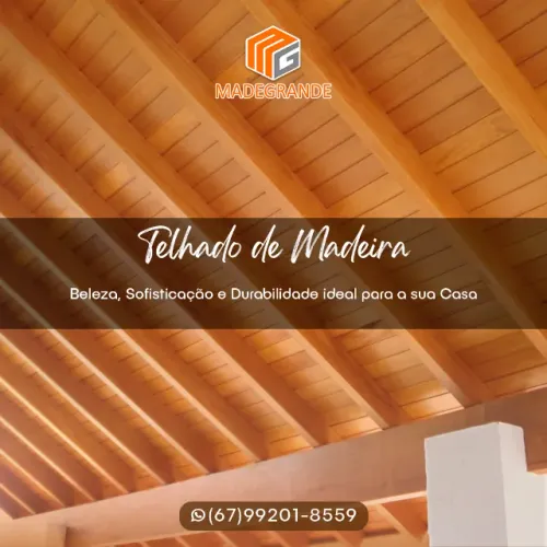 Vigas de Madeira para sua Casa!