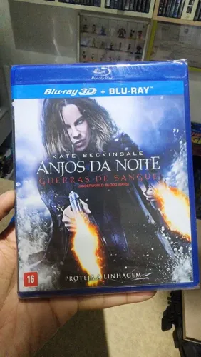Blu-ray 3D + 2D Anjos Da Noite Guerras De Sangue Lacrado 