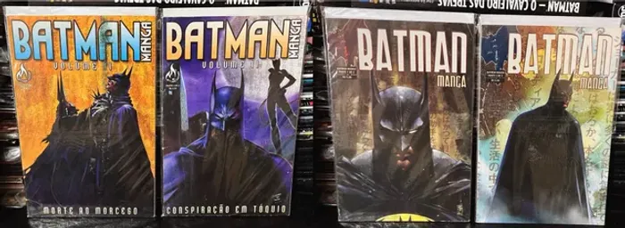 Batman mangá minissérie completa em 2 edições.