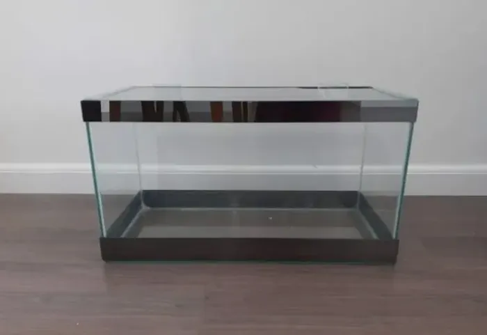 Aquario de vidro