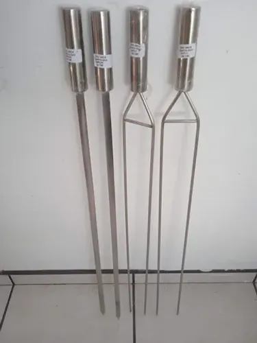 Espeto todo em Inox 304 qualidade a prova