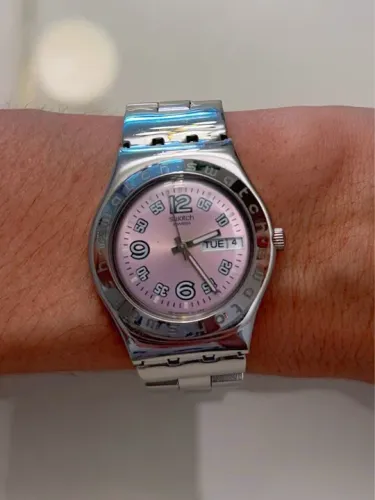 Relógio Swatch Irony Rosé (Resistente a água)