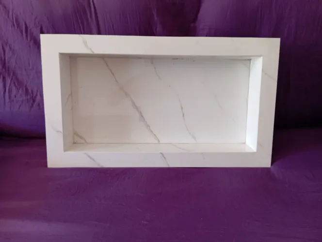 Nicho de porcelanato (nincho, nixo, ninxo)