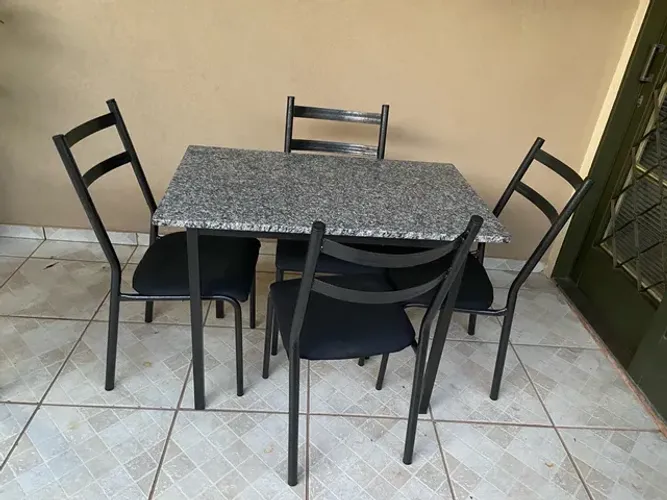 Mesa Nova com Cadeira - 1mx60cm - Entrego Grátis 
