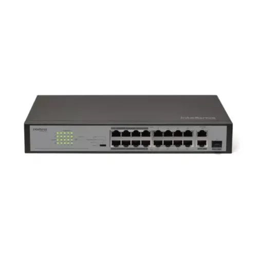 Switch 16 Portas 10/100 MBps PoE/PoE+