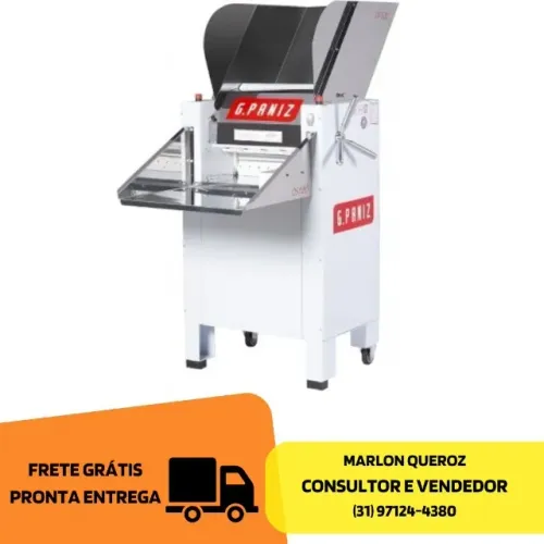Cilindro de Pães 50CM 2 Motores Trifásico G-Paniz 220v