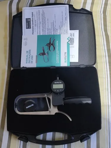 Adipômetro Digital Avanutri - Completo na Maleta | Perfeito estado!<br>
