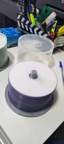 DVD branco PARA SILK