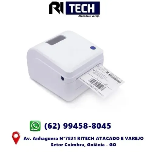Impressora De Etiquetas Térmicas Direta Tipo Zebra Knup Kp-1030 Código de Barras