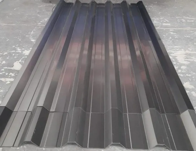 Telha galvalume trapezoidal