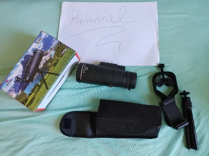 monoculo telescopio de distancia com tripé kl 1040