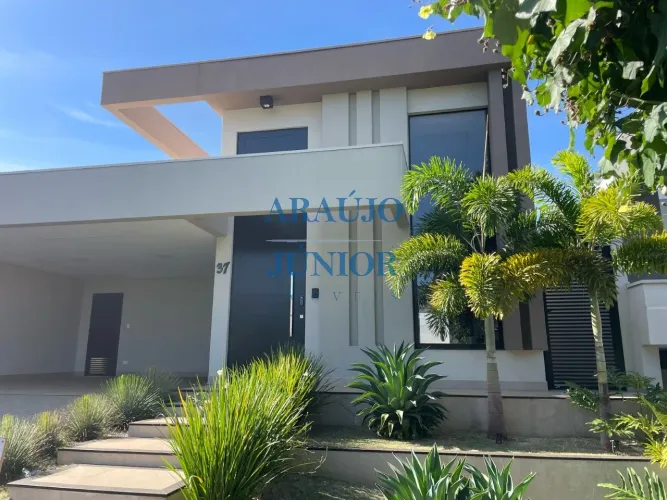 Casa em Condomínio de Luxo em Santa Bárbara D'oeste-SP - 3 Quartos, 2 Suítes, 2 Salas, 4 B