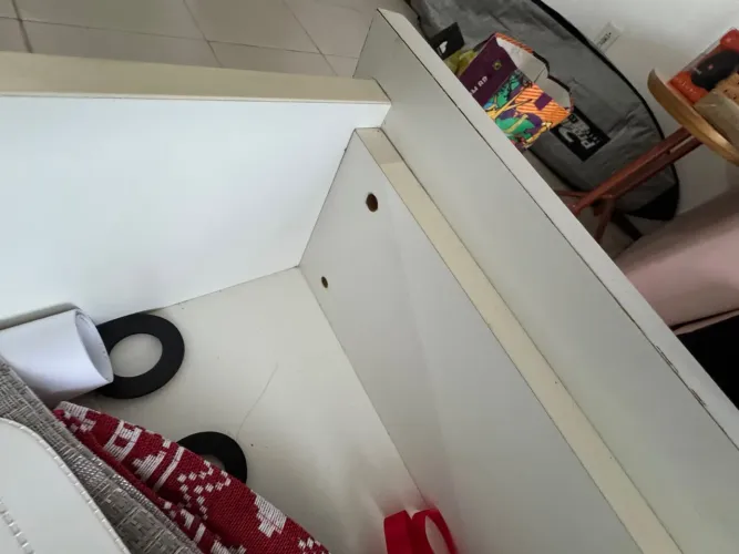 Rack Branco Projetado 