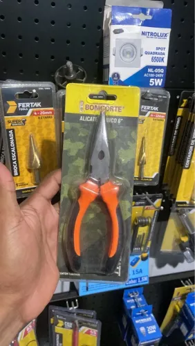 Alicate bico 6'' Bomcorte - Novo