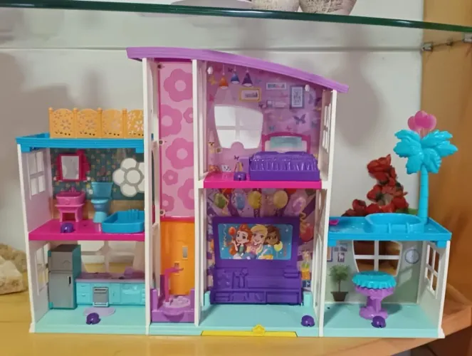 Mega casa da polly surpresa 