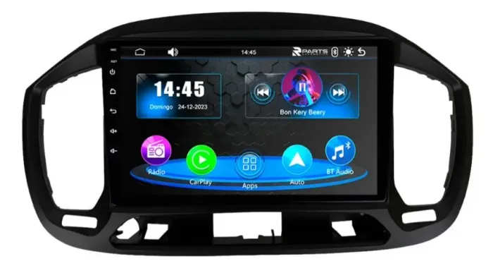 Central Multimídia Mp5 Connect Faaftech 9 Pol. Uno 2015 a 2021