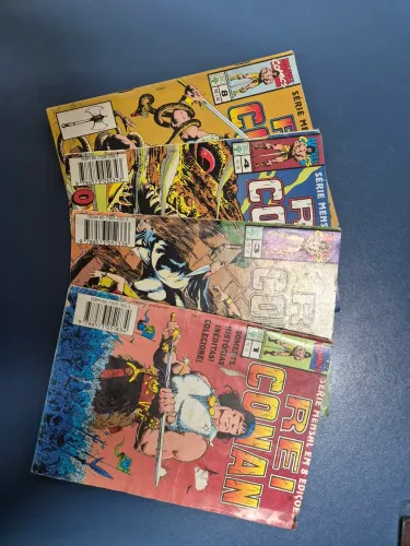 Coleção HQ Rei Conan - Edições Marvel Comics