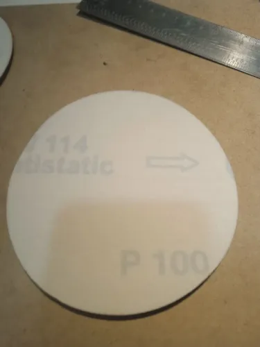 Lixa redonda com velcro 50 peças 45,00 ou 500 peças 220,00