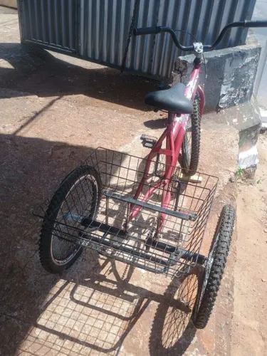 Triciclo com cesto