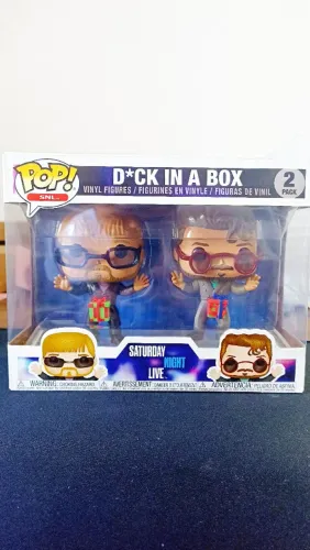Funko POP! TV: Saturday Night Live Dick in a Box 2 Pack - Justin Timberlake e Andy Samberg