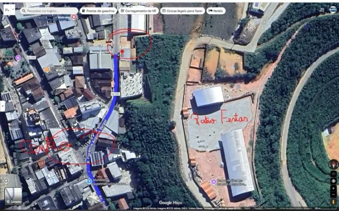 ALUGO LOTE CENTRO DE SANTA MARIA DE JETIBÁ, ES / PERTO CEF