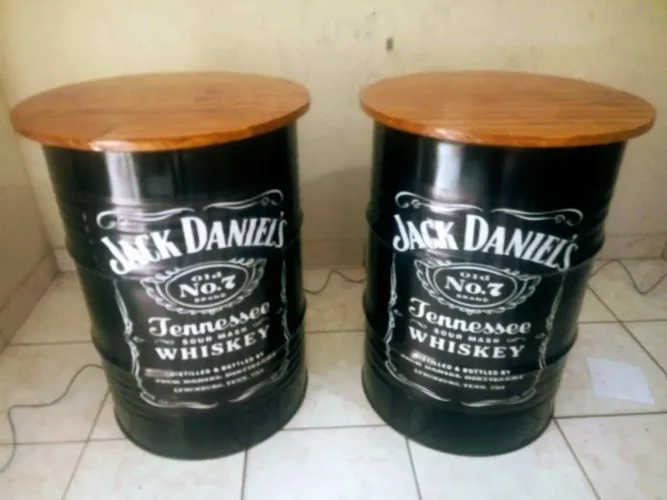 Mesas estilosas/personalizadas de tonel