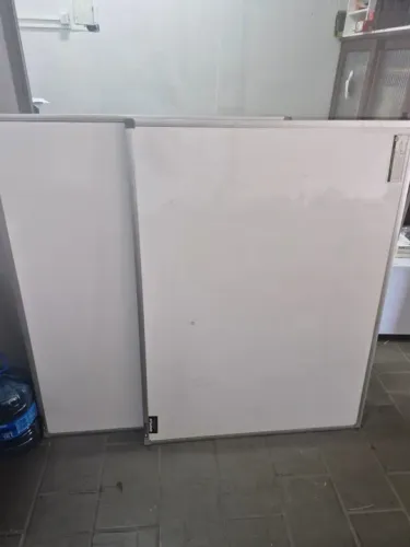 Lousa Quadro Branco Magnético Alumínio 120x90 -VALOR UNITARIO