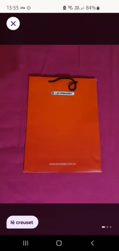 Sacola le creuset 