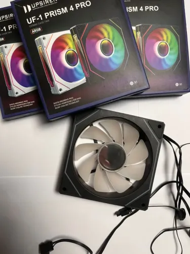 Kit 3 fans ARGB, UPSIREN UF-1 PRISM 4 PRO (REVERSE)