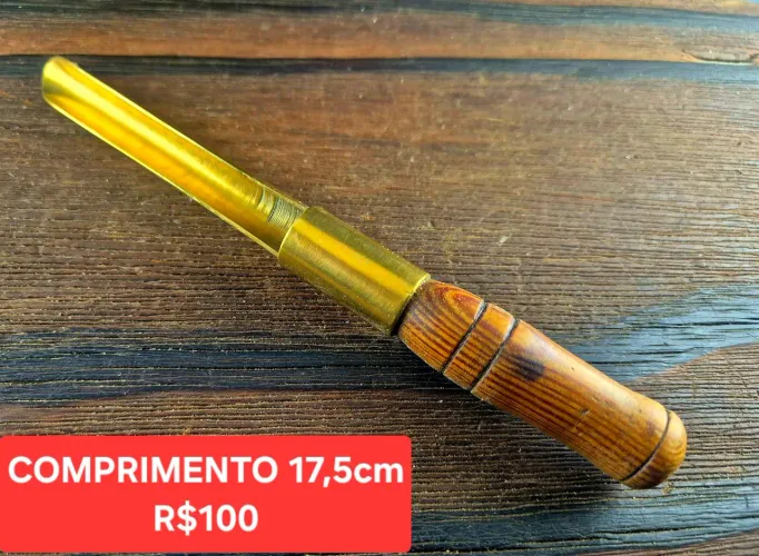 ANTIGO CALATOR PARA CHUMBO PÓLVORA/GRÃOS SACARIA