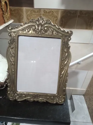 PORTA RETRATO DE BRONZE 