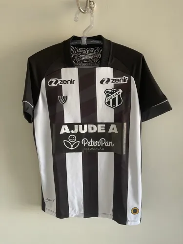 Camisa do Ceará usada em jogo.